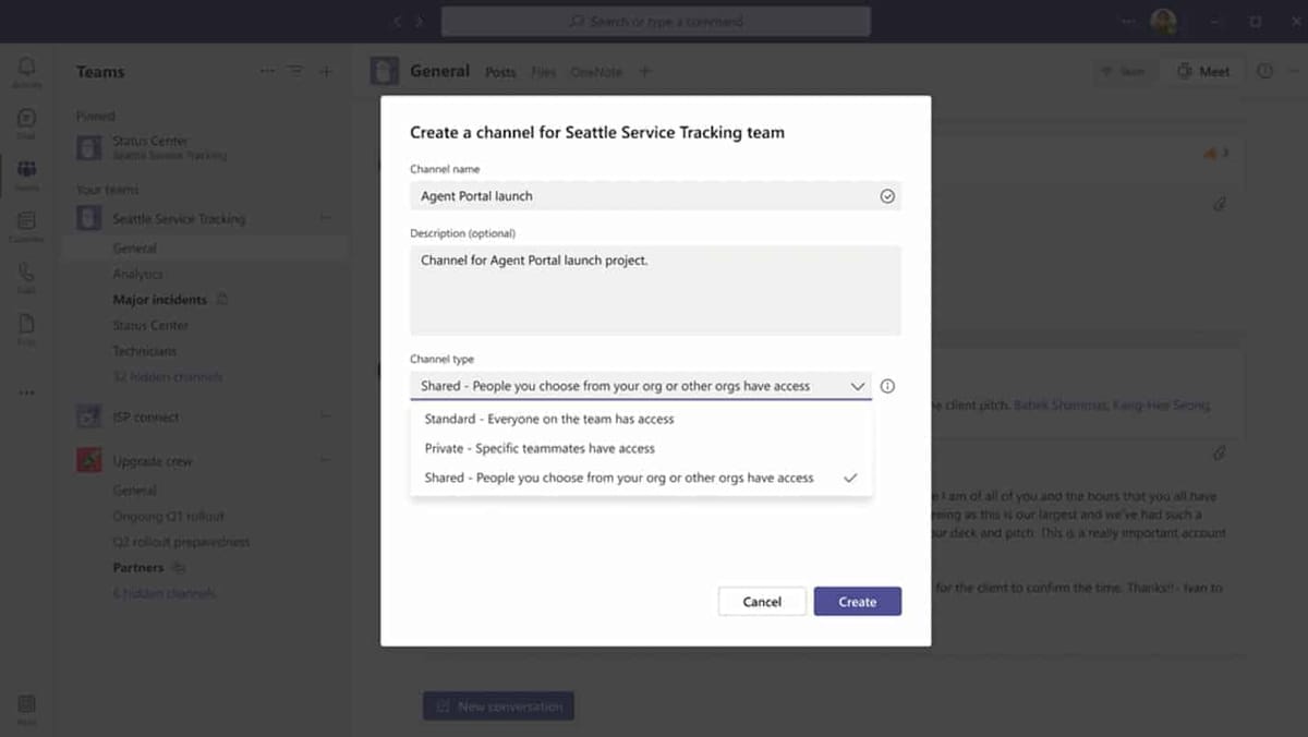 Microsoft Announcement "Teams Connect with Shared Channels" ALTAICT