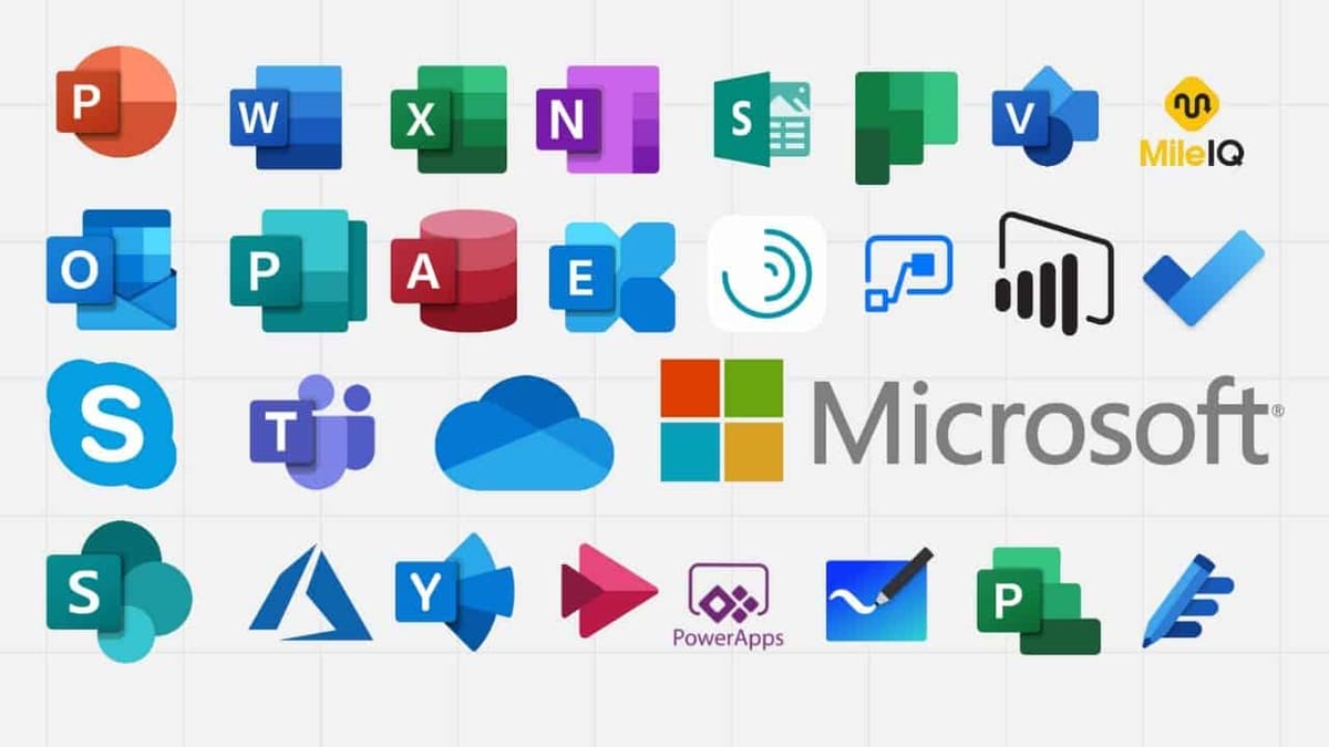 all microsoft apps and their uses