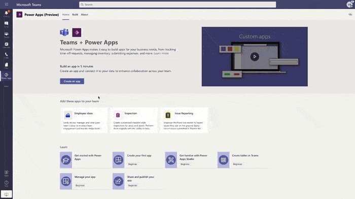 Bespaar tijd met Power Apps in Teams