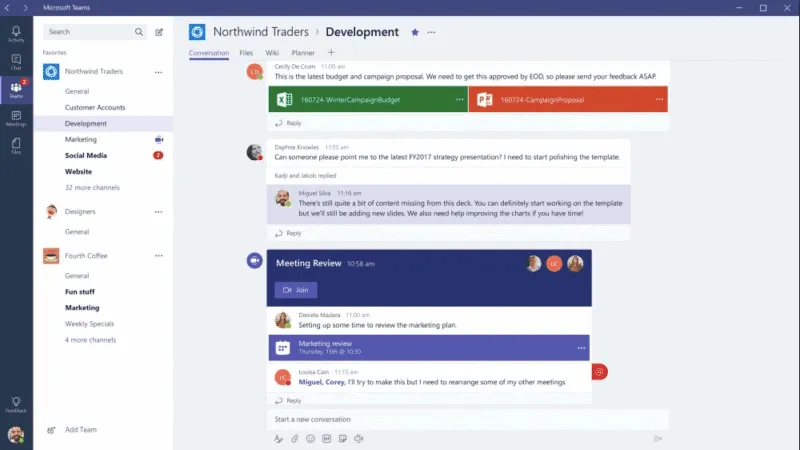 Microsoft Teams Chat