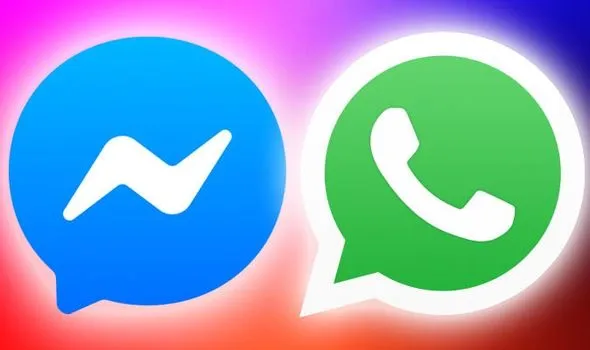 Facebook Messenger and WhatsApp