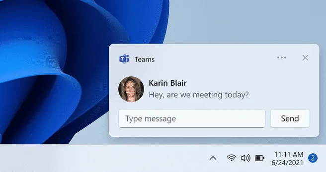 Windows 11-Microsoft-Teams-Chat