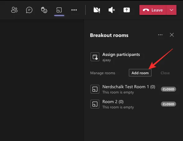 Breakoutrooms maken op Microsoft Teams