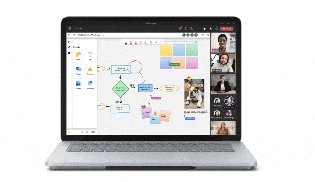 Microsoft Teams-whiteboard