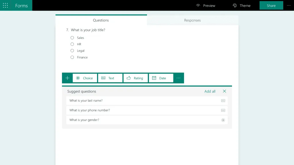 Microsoft Forms