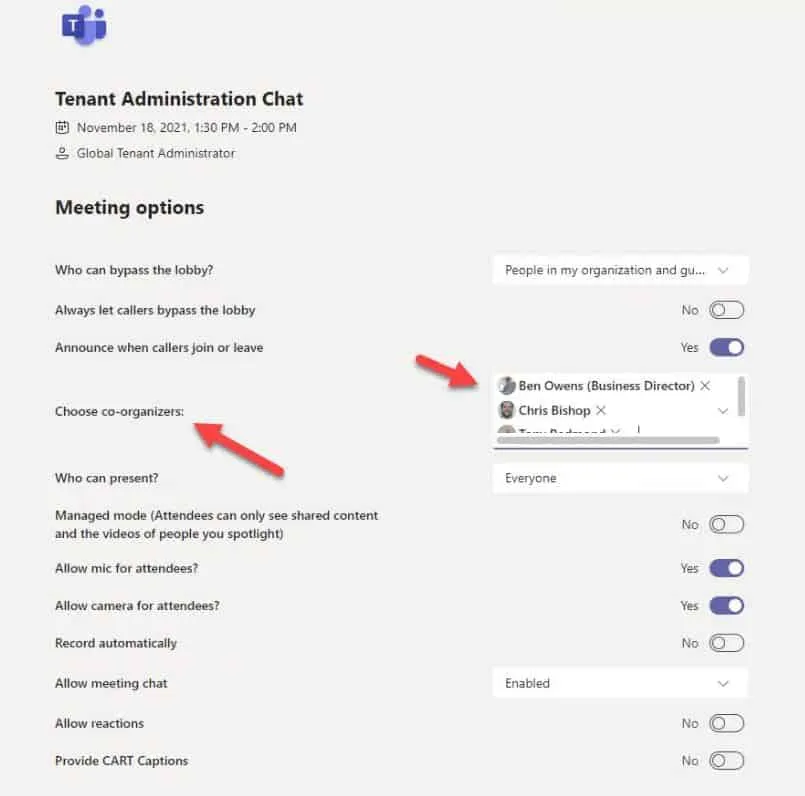 teams-meeting-co-organizers