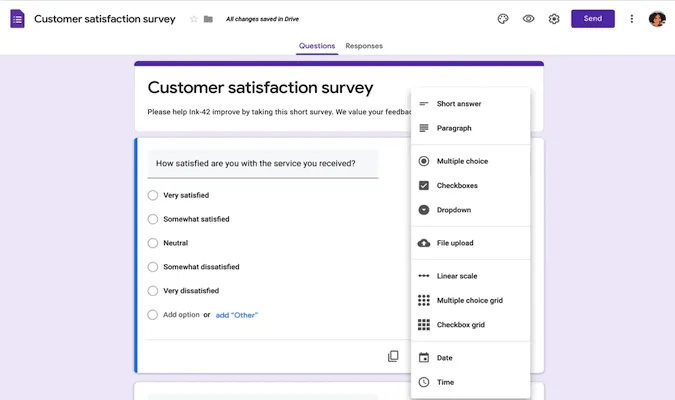 Google Forms