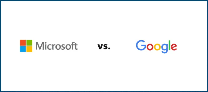 Microsoft vs Google