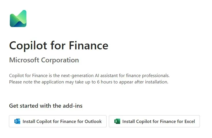 sign up coppilot for finance