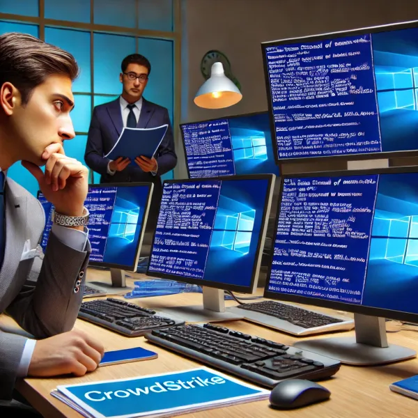 'Blue Screen of Death' (BSOD) Microsoft