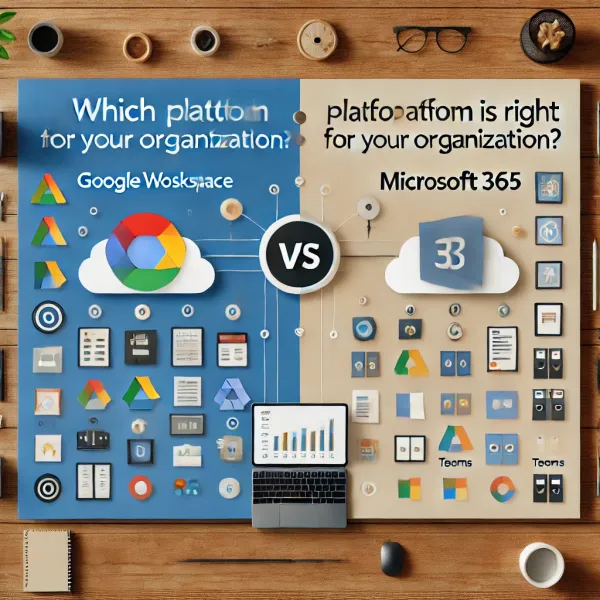 Google Workspace and Microsoft 365