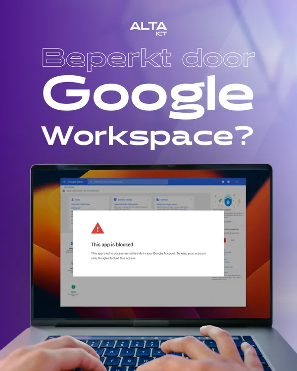 beperkt door google workspace