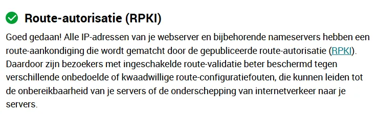 Uitleg over RPKI-autorisatie