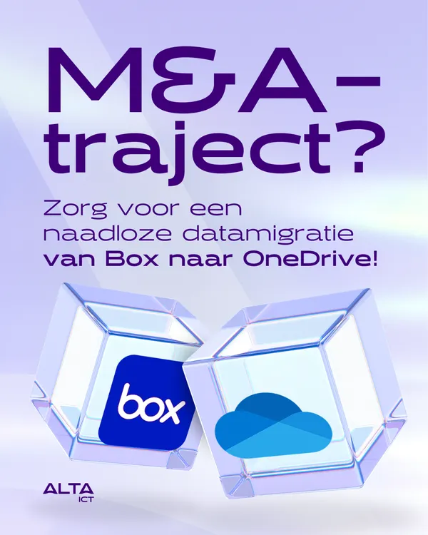 Migreren van Box naar OneDrive tijdens een M&A-traject