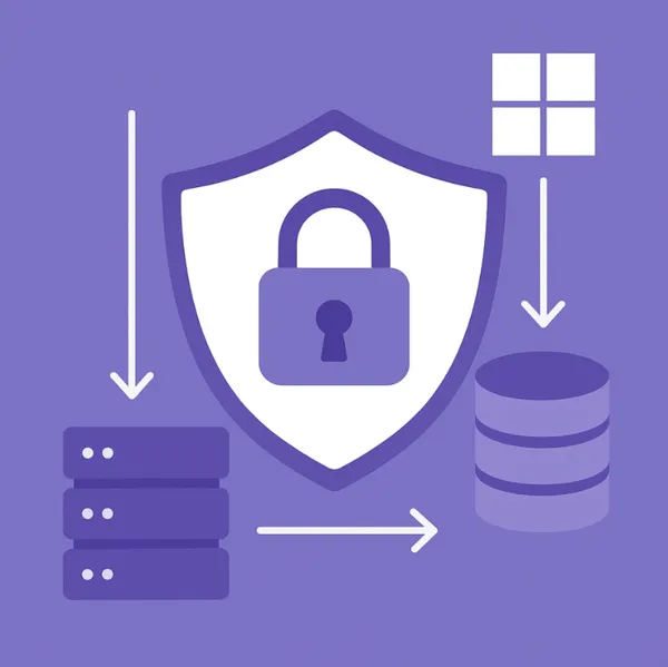 Beveiligde lokale dataopslag met Microsoft en servers