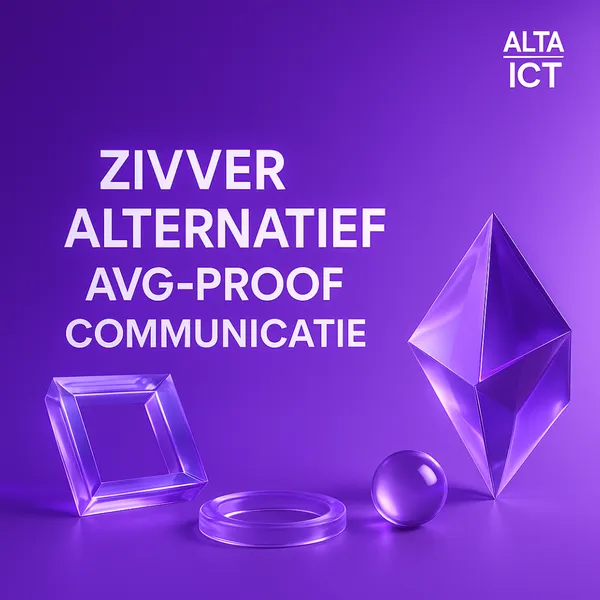 Zivver alternatief AVG-proof communicatie met ALTA-ICT branding