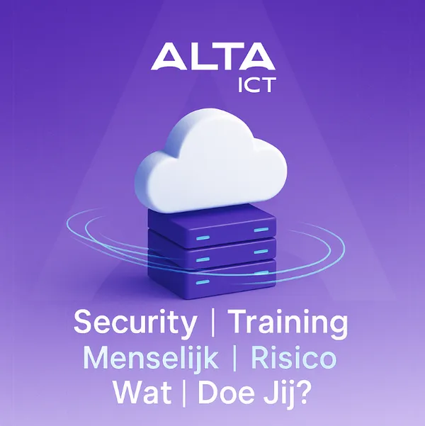 ALTA-ICT cybersecurity awareness training menselijk risico visual