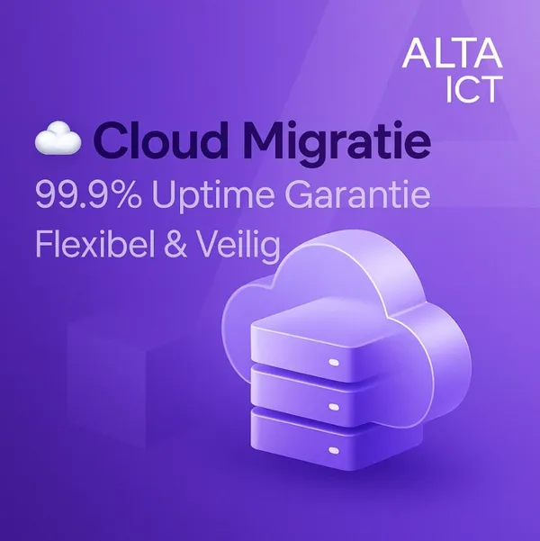 Cloud Migratie 99.9 Uptime Garantie Flexibel & Veilig