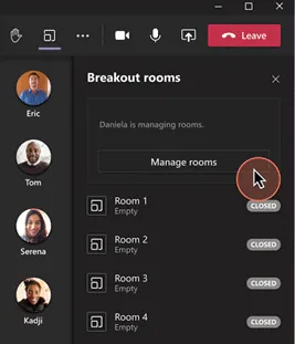 Microsoft Teams Breakout Rooms