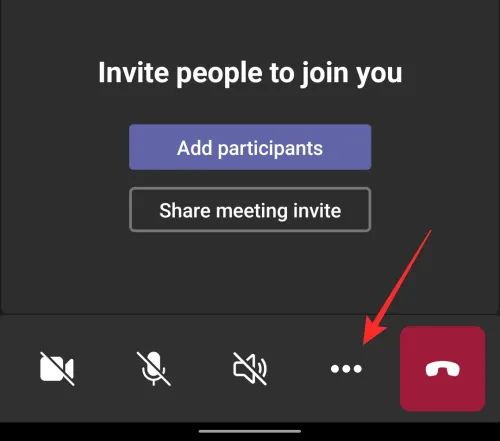 invite people to join you in microsoft teams