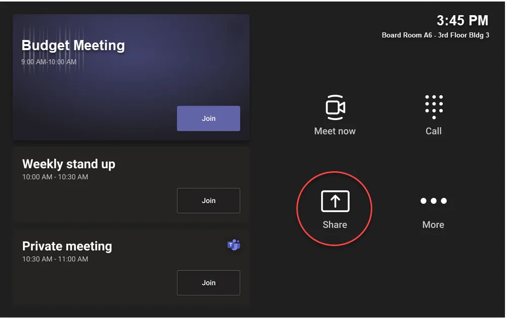 Content capture comes to Microsoft Teams Rooms on Android