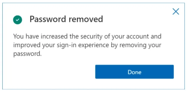 Password Removed