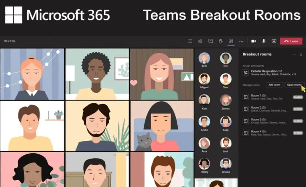 Microsoft-Teams-Breakout-Rooms