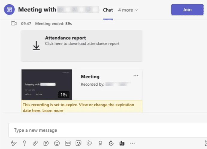 Samenvatting van vergaderingen in Microsoft Teams
