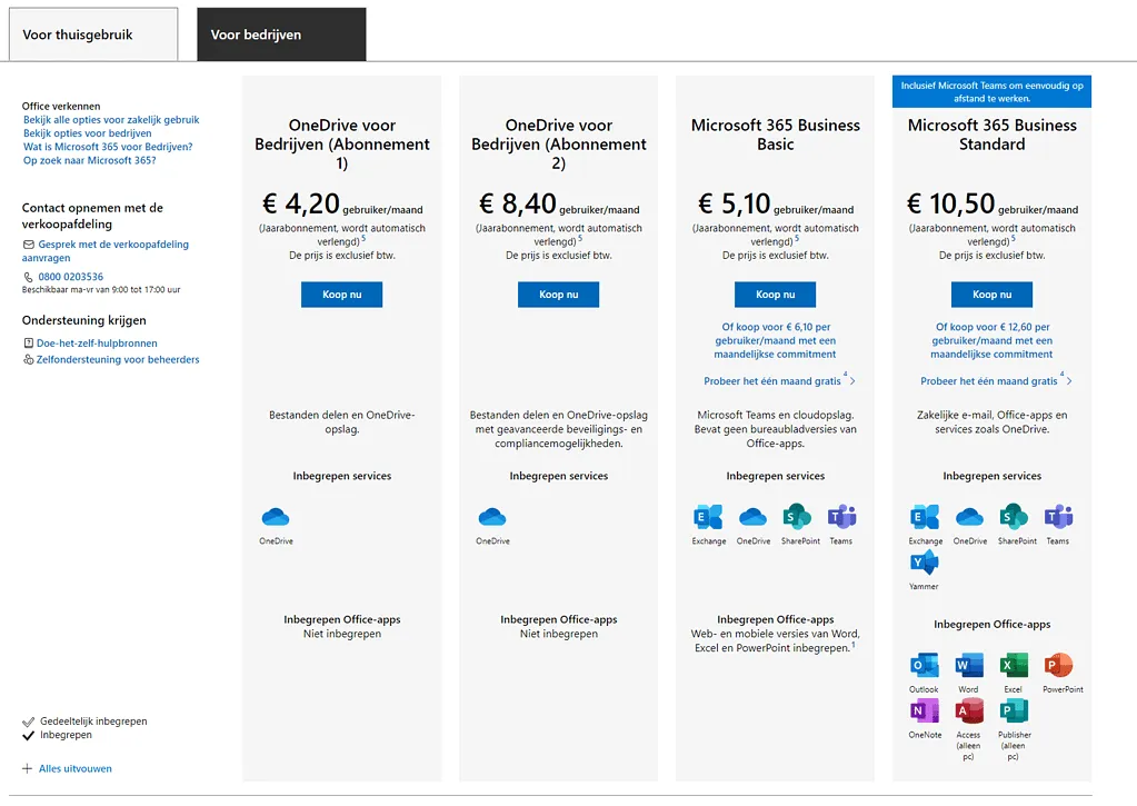 microsoft subscriptions