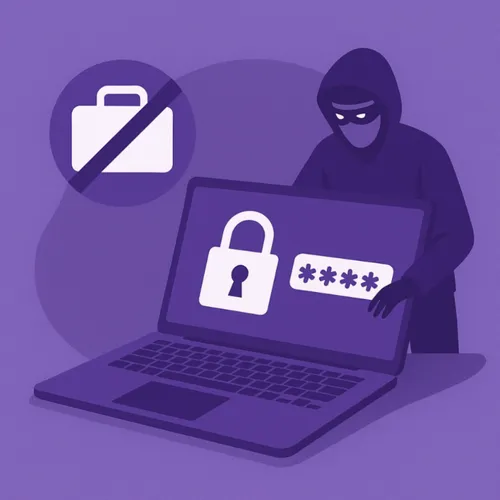 Diefstal van laptop met BitLocker-beveiliging, risico op datalek bij MKB.