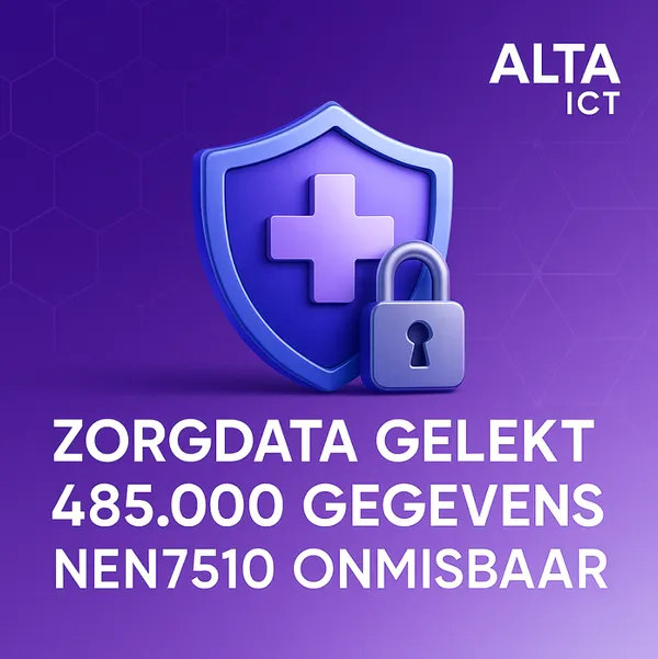 Data breach at Clinical Diagnostics – Wake-up call for Dutch healthcare system Zorgdata gelekt 485.000 gegevens - NEN7510 onmisbaar ALTA-ICT cybersecurity