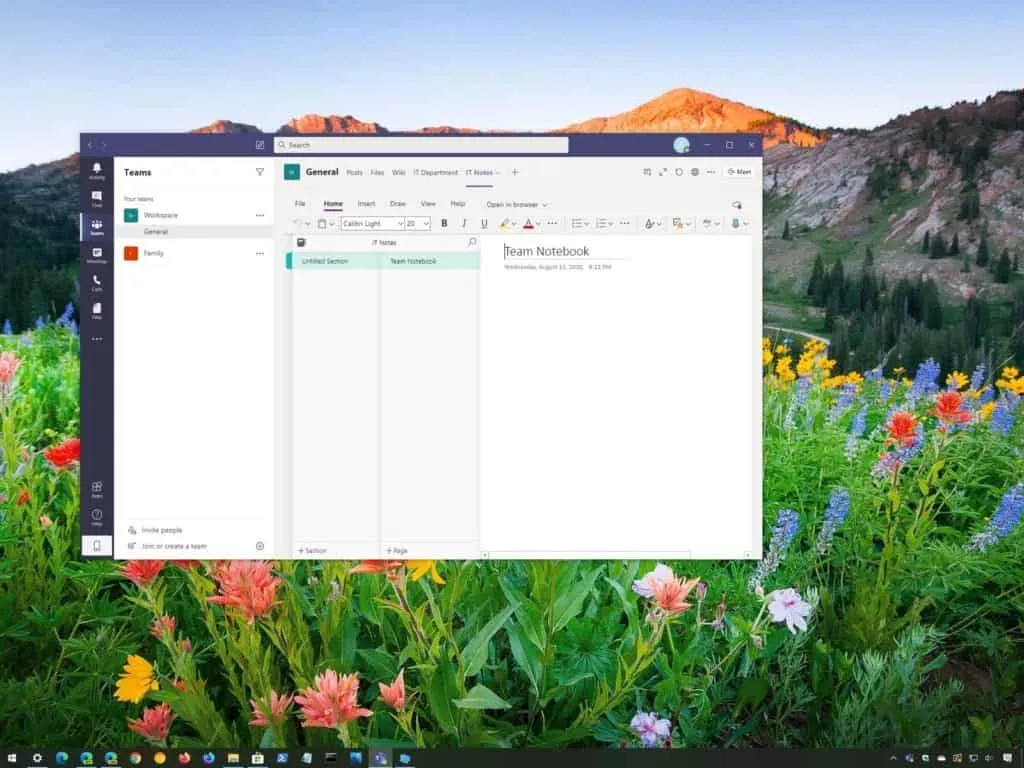microsoft-teams-onenote-install