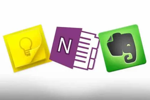 google-keep-OneNote-Evernote