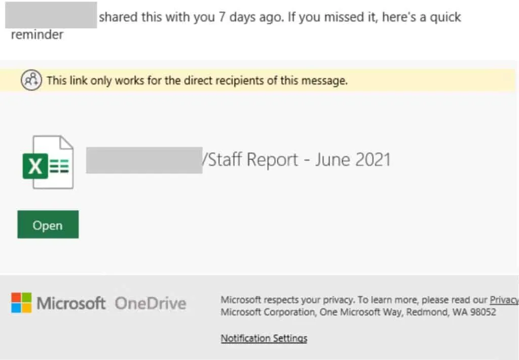Office 365 phishing