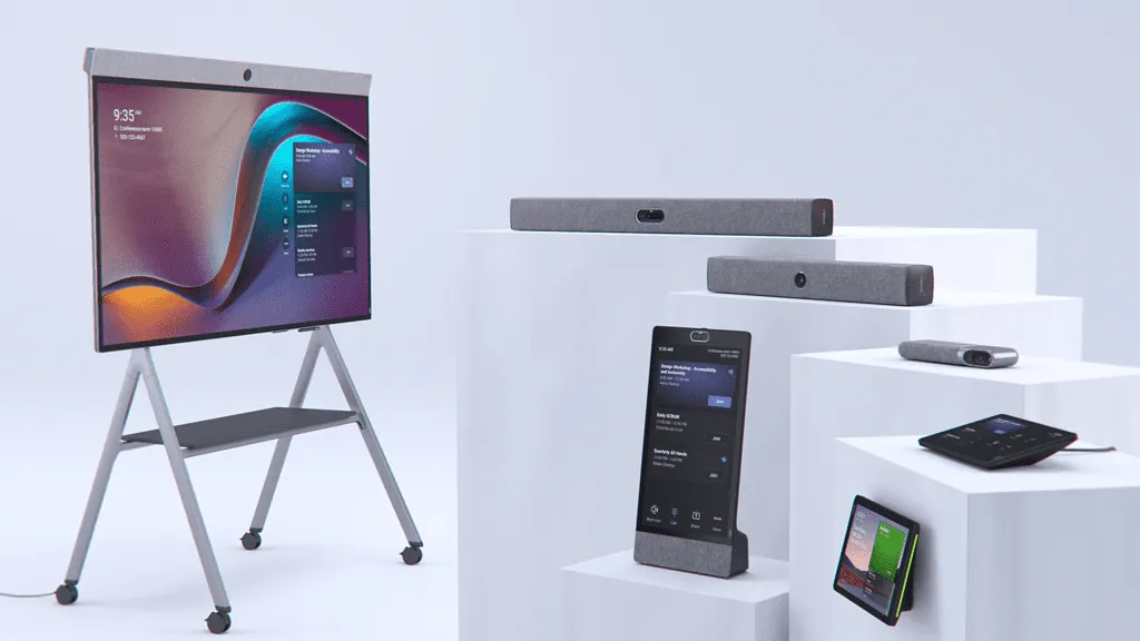 Teams Rooms Devices Bron: Microsoft