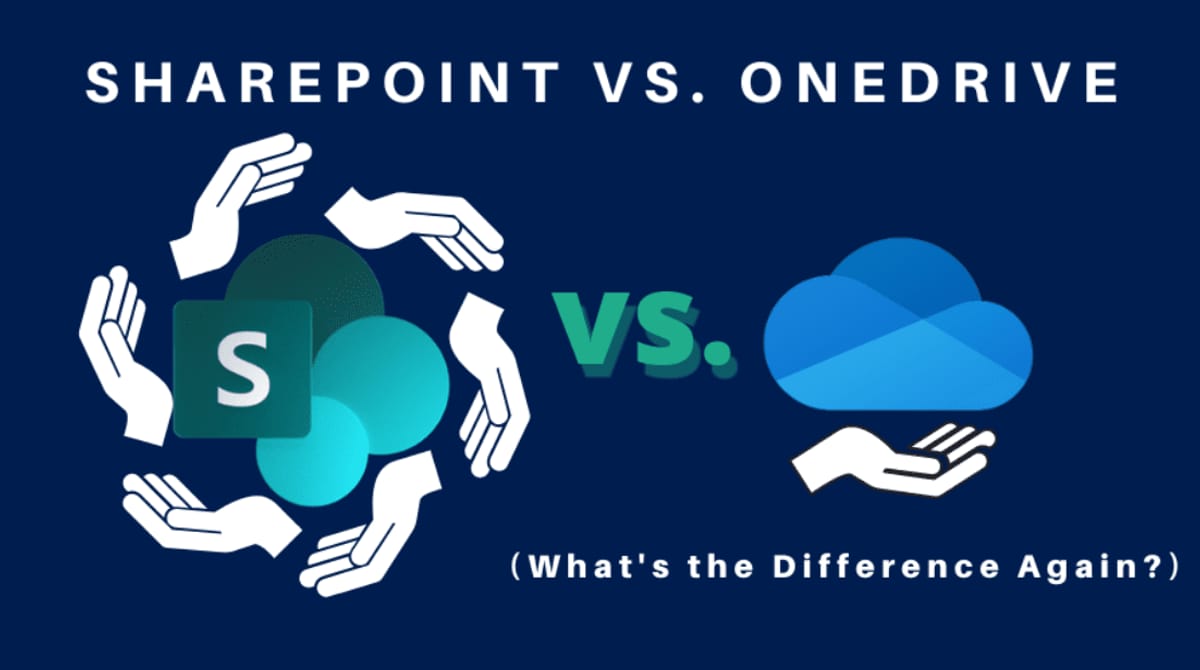 Microsoft OneDrive vs SharePoint, what's the difference? ALTAICT