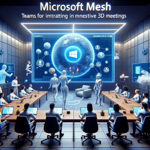 Microsoft Mesh into Teams for immersive 3D meetings Microsoft Mesh into Teams for immersive 3D meetings
