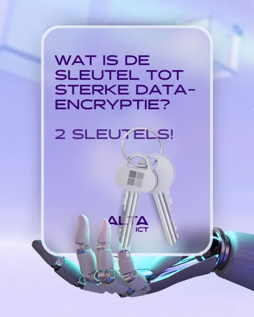 Wat is de sleutel tot sterke data-encryptie, 2 sleutels