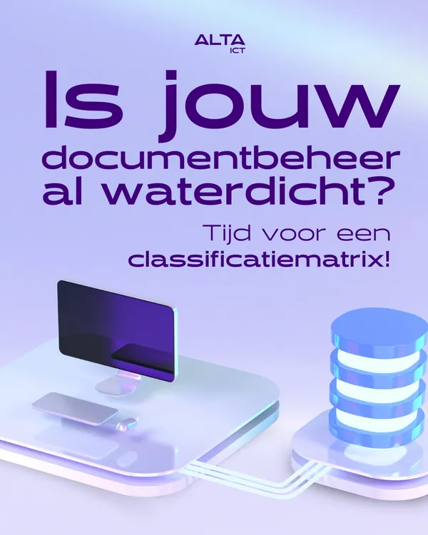 Classificatiematrix Beheer gevoelige documenten effectief