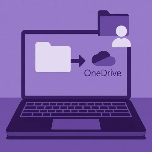 Bestanden worden vanaf laptop overgezet naar persoonlijke OneDrive