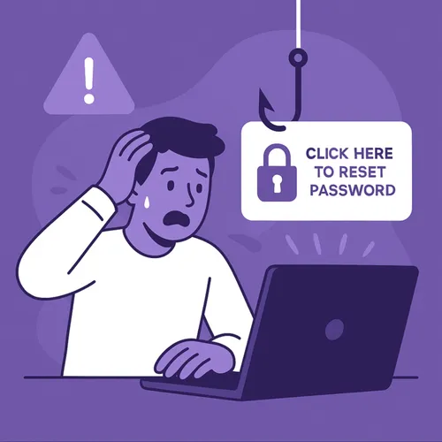 Medewerker in paniek na klikken op phishinglink met wachtwoord-reset