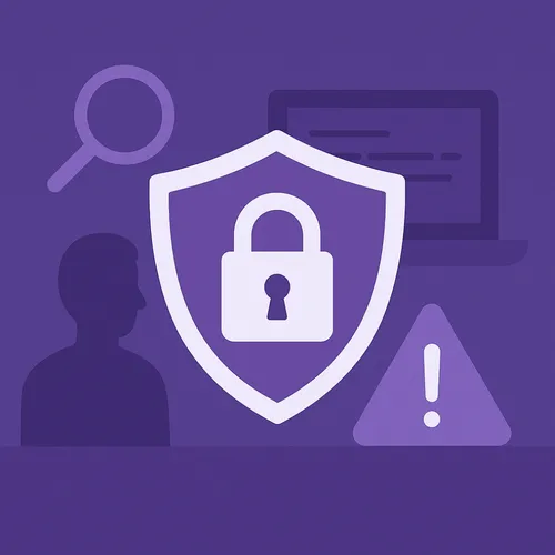 digitale illustratie over databescherming met schild en slot digitale illustratie over databescherming met schild en slot