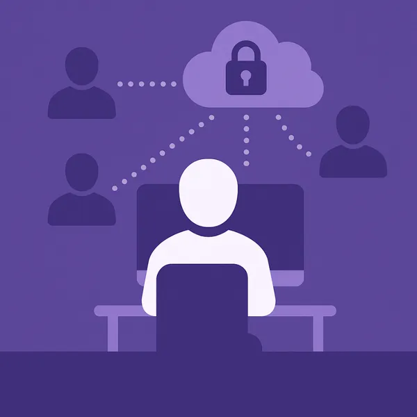 oegangsbeheer in de cloud via centrale beveiligde verbinding