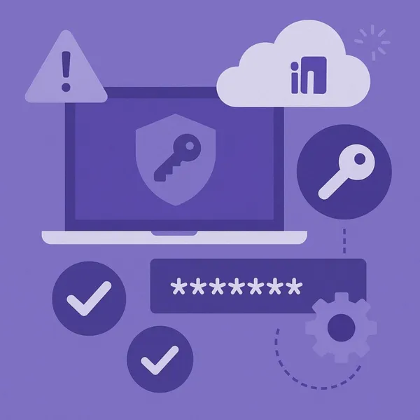 Illustratie van wachtwoordbeheer en Intune-cloudbeveiliging