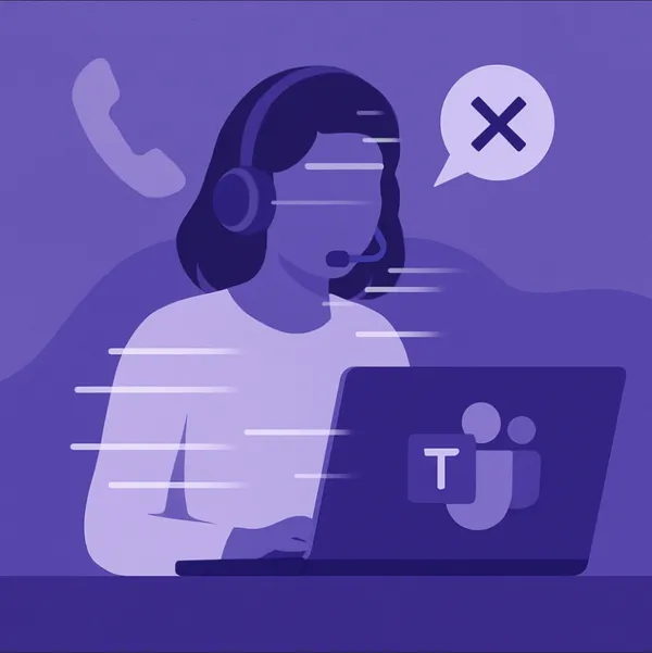 Teams-gesprek hapert door slechte verbinding