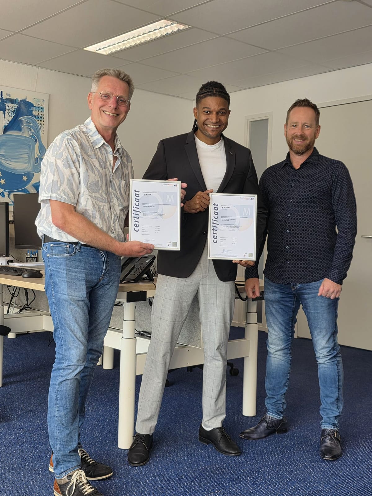 Lasbeschermingswand, volgens ISO EN 25980 (EN 1598