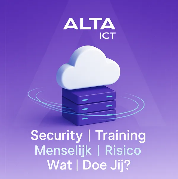 ALTA-ICT cybersecurity awareness training menselijk risico visual