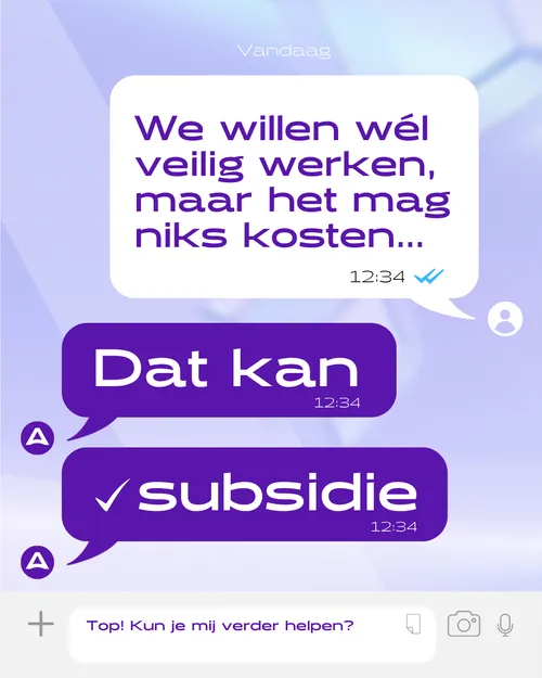 Chatbericht veilig werken zonder kosten dankzij subsidie cyberweerbaarheid Chatbericht veilig werken zonder kosten dankzij subsidie cyberweerbaarheid