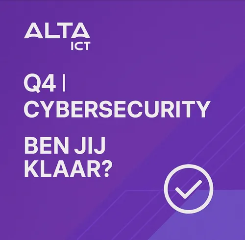 Q4 Cybersecurity Ben jij klaar Q4 Cybersecurity Ben jij klaar