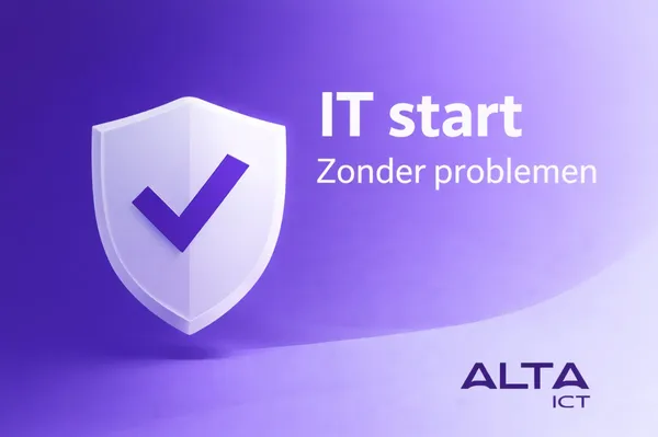 IT start zonder problemen